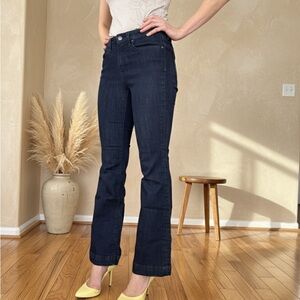 GAP Dark Blue Mid-Rise Flare Jeans | Size 2 / 26A